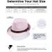 Simplicity Panama Style Trilby Fedora Straw Sun Hat - Light Pink (L-XL) - Buy Online on GoSupps.com
