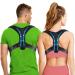 Back Posture Corrector for Women & Men - Powerful Magic Stickers Adjustable Clavicle Back Brace - Providing Pain Relief From Neck Back and Shoulder( Universal )