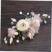 DOITOOL Bridal Hair Comb Hanfu Headwear Womens Hair Clips Hair Rhinestone Flower Hair Insert Comb Prom Hair Accessories Tiara Wedding Flowers Bride Zircon Pink The Flowers - Buy Online on GoSupps.com