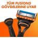 Buy Gillette Fusion5 Razor Blades for Men - 5 Anti-Friction Blades for a Smooth Effortless Shave | International Shipping Available - Buy Online on GoSupps.com