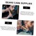 Shop Angoily 3-St Bartbrush Combs for Men | Wild Boar Bristle Beard & Hair Care Tools - Buy Online on GoSupps.com