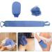 2pcs Bath Set - Premium Shower Mitt & Back Scrubber Belt | Bath Supplies for Ultimate Clean | International Shipping - Buy Online on GoSupps.com