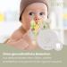 Bobys Sensory Baby Bite Ring - BPA-Free Silicone Toy | Milk White Rattle & Dental Aid | Easy to Clean Multifunctional Baby Teething Toy - Buy Online on GoSupps.com