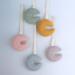 Fackloxc Lunar Shape Portable Baby Pacifier Holder | Cotton Clip & 13cm Strap | 1 Pack - Buy Online on GoSupps.com