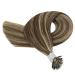 Youngsee Real Hair Nano Ring Extensions - Dark Brown & Blonde 45cm - 50g #P4/27 | Premium Quality Hair Extensions - Buy Online on GoSupps.com