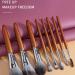 12-Piece Makeup Brushes Set for Face - Contouring Blending & Shadows | Elegant Design for Flawless Application - Buy Online on GoSupps.com