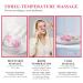 Heart-Shaped Ice Globes for Facials | Unique Skincare Tool Ideal Birthday Gift | Innovative Facial Massager - Purple - Buy Online on GoSupps.com