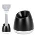 HERCHR Safety Razor Stand Aluminum Razor and Shaving Brush Stand Manual Beard Shaver Stand for Razor