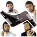 Beard Shaping Tool Template. Beard Shaper Tool Plus Comb for line up & Edging Men's Facial Hair Hairline Perfect Symmetric Lines and Trim with Beard Trimmer Hair Clipper or Razor. - Buy Online on GoSupps.com