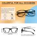 OCCI CHIARI Wide Reading Glasses for Men - Ultralight Large Head Readers (1.0 to 6.0) - Black 1.5x Magnification - International Shipping Available - Buy Online on GoSupps.com