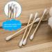 Jasincess 500 Cotton Swabs - Natural Double Round Lace with Bamboo Sticks | Multifunctional Sanitary Swabs for Home & Travel - Buy Online on GoSupps.com