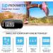 Gzvxuny 3D Pedometer with Clip and Strap, Simple Walking Step Counter, USB Rechargeable Accurate Step Counter, Daily Target Monitor, Exercise Time Black - Buy Online on GoSupps.com