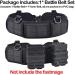 Limtula Tactical Belt - High-Performance Molle Fighter Belt for Outdoor Sports | Quick-Release Fast Locking Adjustable Black Belt - Buy Online on GoSupps.com