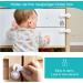 Child Safety Cabinet Drawer Locks - 8 Pack Cupboard Locks for Children - No Drill Cabinet & Drawer Safety Locks - Strong Adhesive - White - Buy Online on GoSupps.com