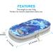 Youshares Insulin Cooling Bag - TSA Approved Diabetic Bag with 2 Cooling Batteries | Keep Medications Safe & Cold - TREIBSAND Blue | Perfect Diabetes Accessories for On-the-Go - Buy Online on GoSupps.com