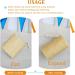 3 Pack Natural Loofah Sponges for Exfoliating Bath and Kitchen Cleaning - Buy Online on GoSupps.com