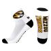 Donegal Bay Officially Licensed NCAA Missiouri Quarter Socks White/Opulent Garden