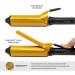 Glampalm 1.6 Clip Curling Iron - Ultra-Smooth Ceramic Long-Lasting Curls & Waves Universal Voltage | Korea's No.1 Salon Brand - Buy Online on GoSupps.com