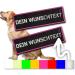Customizable P24S K9 Dog Harness with Velcro Stickers - Large Pink for Medium & Large Dogs - Buy Online on GoSupps.com