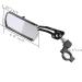 Jeemitery Bicycle Mirror A Pair of 360Rotation Back Rearview Mirror Handlebar Wide Angle Bike Mirror-Black - Buy Online on GoSupps.com