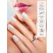 Kalolary 20PCS Gel Nail Polish Strips Nail Gel Art Sticker Full Nail Wraps Decals with Nail File and Stick for Women Girls Nail Art Decor (UV/LED Lamp Required) (C) - Buy Online on GoSupps.com
