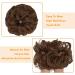 Thick Updo Messy Bun Hair Piece in Light Auburn - Ponytail Extension for Women | 1 PCS - Buy Online on GoSupps.com