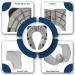 Enovoe Toddler Potty Seat - Foldable Portable Toilet Training Seat for Boys and Girls - Non-Slip Kids Potty - Grey - Buy Online on GoSupps.com