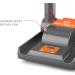 Unisex Force Dry Sport-Digital Shoe Dryer | Gray Orange | Universal Fit - Buy Online on GoSupps.com