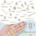 NICENEEDED 108Pcs Constellation Large Nail Gems Gold & Silver Zodiac Word Nail Charms For Nail Art Rhinestones 3D Nail Jewelry Studs For Nail Crystal Diy Nail Accessories - Buy Online on GoSupps.com