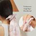 LilySilk 100% Silk Hat & Scrunchies 2-in-1 | Premium Silk Hair Ties for Sleeping & Long Hair | Adjustable Watercolor Design - Buy Online on GoSupps.com