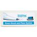 Power Brush and Floss System for Sensitive Teeth - Vibrating Flosser with Retractable Bristles Brush Head Stand & Floss Clips - Ideal for Gentle Oral Care - Buy Online on GoSupps.com