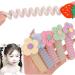 Rubber Headwear Coil | Hair Ties Phone Cord | Phone Cord Ponytail Holders Ponytail Holder Accessories for Girls Kids Children - Buy Online on GoSupps.com