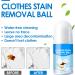 Clothes Stain Remover-Roll Bead Design Magic Stain Remover Rolling Bead Ideal for Emergency Stain Removal Portable No-wash Instant Stain Remover Pen Stain Remover Roller-Ball Cleaner - Buy Online on GoSupps.com