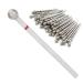 Nail Polish Bits Exquisite Nail Drill Ball Grinding Head Accessories Nail Grinding Head for Woman for Home(5.0mm)
