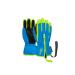 Reusch Unisex-Babies Ben pleasantly warm and windproof ski gloves everyday gloves baby gloves Snow hand shoes for sledding winter gloves III 4525 Brilliant Blue/Safety Yel