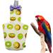EsEico Reusable Parrots Nappy Pure Cotton Bird Washable Diapers Soft Parrot Nappy Multicoloured Printed Design Adjustable Cotton Fabric Pee Pads for Medium Parrots Cockatiels and Lovebirds. Kiwi - Buy Online on GoSupps.com