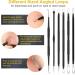 Pimple Popper Tool Kit - 15 PCS Professional Stainless Steel Blackhead Remover Set for Acne Removal - Includes Metal Case - Black - Buy Online on GoSupps.com