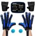 Rehabilitation Robot Gloves Both Hands - 2022 Power Upgrade Strengthen Version Hemiplegia Finger Trainer Ai Smart Chip Splint Assistive Training Equipment for Hand Pain Relief blue two hands Blue two hands XL