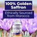 Saffron Supplement 88.5mg - Natural Appetite Suppressant for Heart & Eye Health, Mood & Metabolism Boost - Buy Online on GoSupps.com