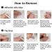 Nude Pink Short Square Press On Nails Set with Glue & Flower Design - 24Pcs False Nails for Women and Girls - Buy Online on GoSupps.com