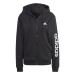 adidas Women's W Lin Ft Fz Hd Hooded Track Top (1 Pack) XL Black/White