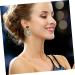 TENDYCOCO 6 Pairs Easter Earrings Stud Earrings Womens Earrings Dangling Holiday Earrings for Women Earrings Fun Fashion Earrings for Women Earrings for Women Trendy Pendant Wooden Miss 5.50X4.30X1.50CMx2pcs As Shownx2pcs - Buy Online on GoSupps.com