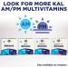 KAL Multivitamin AM/PM 2-in-1 Womens and Mens Multivitamins Supplements Turmeric Tart Cherry Organic Matcha and Spirulina for Immune and Cellular Support Gluten Free 30 Servings 120 Tablets - Buy Online on GoSupps.com