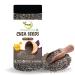 Nutri Hut Chia Seeds For Weight Loss - Omega-3 Fatty Acids Promoting Heart Health Brain Function 200G Pack 200 G (Pack Of 1)