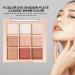  yanzisura Makeup Eyeshadow Palette 9 Colors Waterproof Matte Eyeshadow Palette Natural Makeup for Eyes Nude Multicolor Long Lasting Eyeshadow - Buy Online on GoSupps.com