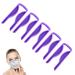 Youning fogless accessories for glasses anti-fog nose bridge stripes for glasses reusable fogless accessories anti-fitting nose bridge you prevent fogging 5 pieces (purple)