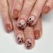 Square Fake Nails Short Press On Nails Fall False Nails With Maple Leaves Designs Brown Nails Press Ons Short Acrylic Nails Full Cover Glue On Nails Glossy Stick On Nails For Women 4