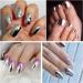Chrome Nail Powder Aurora Mirror Effect for DIY Nail Art - 1pcs Mirror Silver - Buy Online on GoSupps.com