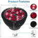 Wolezek Red Light Therapy Lamp 660nm Red & 850nm Near Infrared Combo Bulb for Skin Care & Pain Relief - Buy Online on GoSupps.com