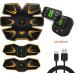 Lemeng EMS Abdominal Muscle Trainer - USB Rechargeable LCD Stimulation Device | Enhance Your Core Fitness - Buy Online on GoSupps.com
